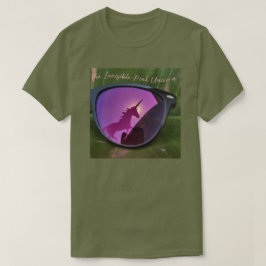 Camiseta O Invisível Unicórnio Rosa