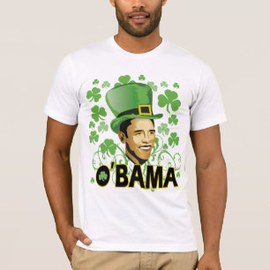 Camiseta O irlandês O'Bama de St Patrick