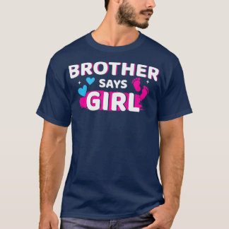 Camiseta O irmão revela que a garota que combina com a famí