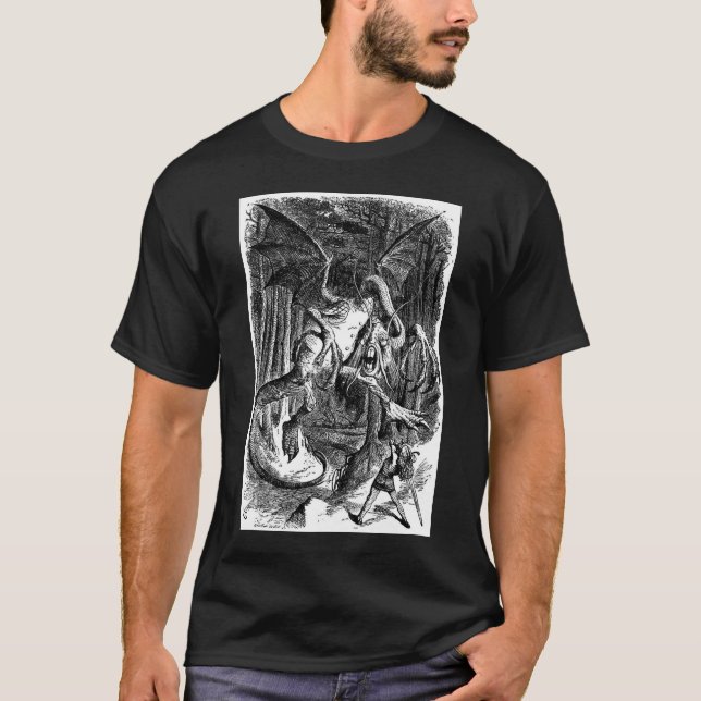 Camiseta O Jabberwocky (Frente)