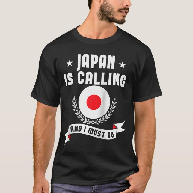 Camiseta O Japão Está Ligando E Eu Preciso Ir Para O Sul Do (Frente)