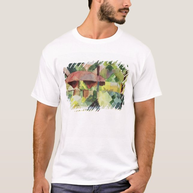 Camiseta O jardim, 1914 (w/c no papel) (Frente)