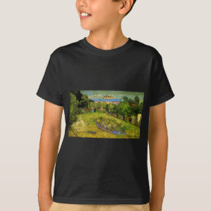 Camiseta O Jardim de Daubigny por Vincent van Gogh