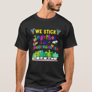 Camiseta O Jardim De Infância Da Equipe De Cactus Bonitos..