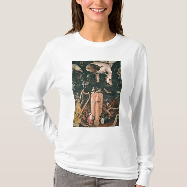 Camiseta O jardim de prazeres terrestres (Frente)
