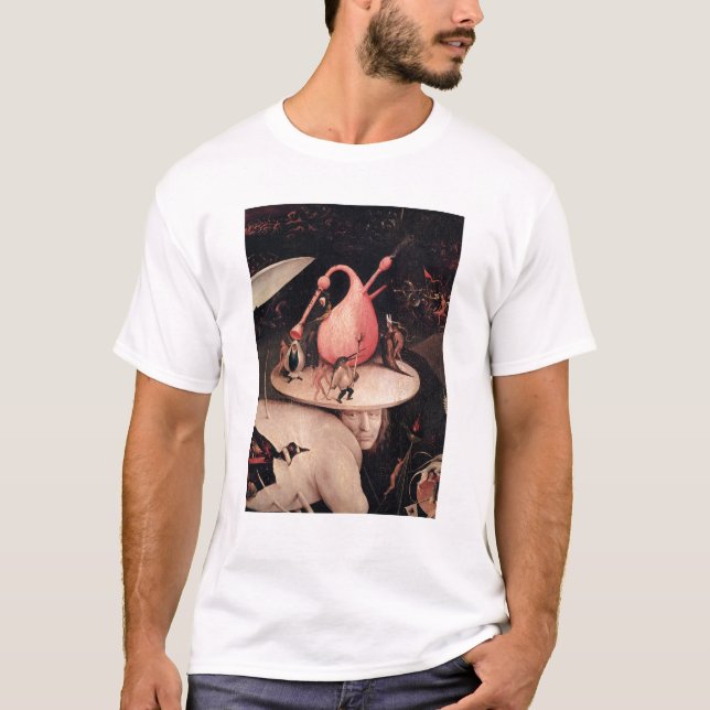 Camiseta O jardim dos prazeres terrestres 2 (Frente)