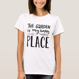 Camiseta O Jardim É Meu Lugar Feliz