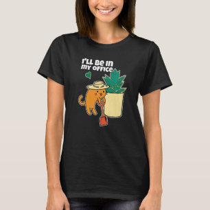 Camiseta O Jardim Vegetal De Gato E Suculto Estará No Meu