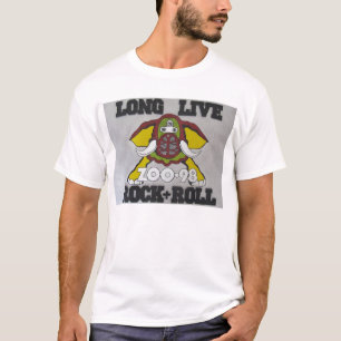 Camiseta O JARDIM ZOOLÓGICO 98 vive por muito tempo rock