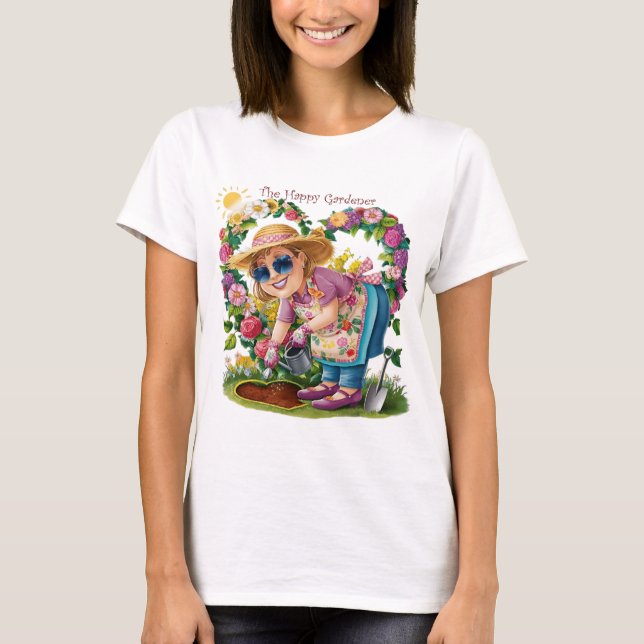 Camiseta O Jardineiro Feliz (Frente)