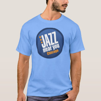Camiseta O jazz perto de você homens de Chicago Short a