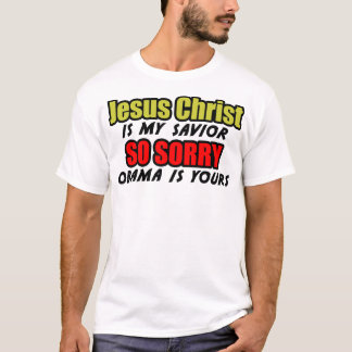 Camiseta O Jesus Cristo é meu salvador