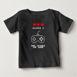 Camiseta O Jogador 3 Aderiu À Estrutura De Jogo Corresponde