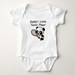 Camiseta O jogador de ténis pequeno do pai