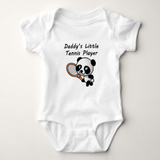 Camiseta O jogador de ténis pequeno do pai