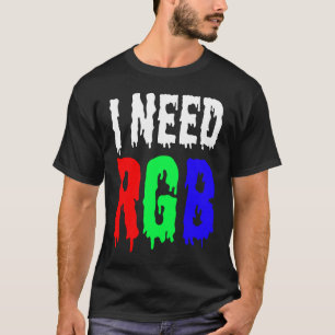 Camiseta O jogador I precisa de RGB