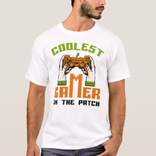 Camiseta O Jogador Mais Legal No Patch Halloween Dift