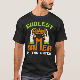 Camiseta O Jogador Mais Legal No Patch Halloween Dift