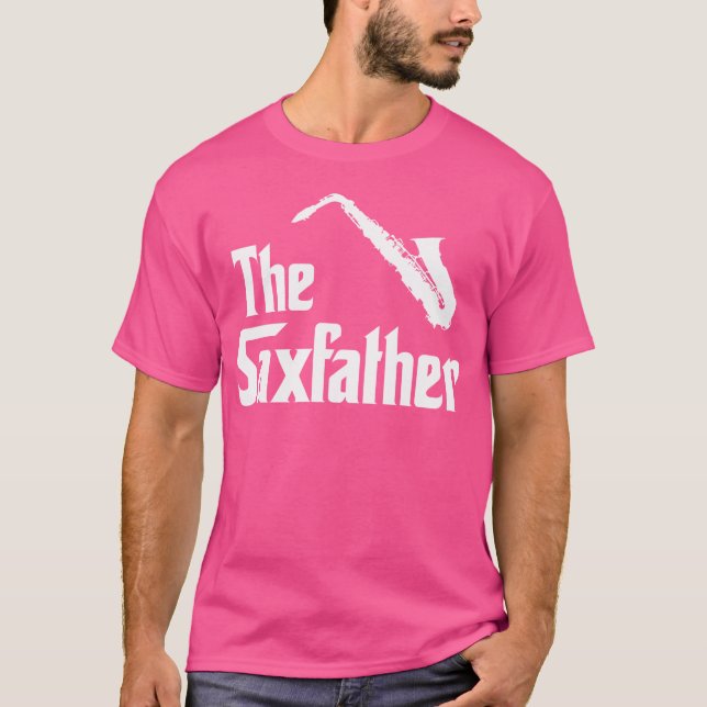 Camiseta O jogador sax sax sax saxofone saxofone saxo saxo (Frente)