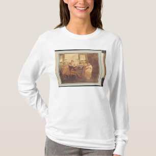 Camiseta O jogo de cartas, depois de 1830