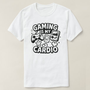 Camiseta O jogo é o meu cardio