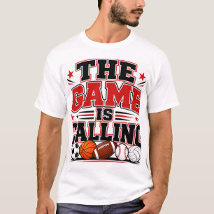 Camiseta O Jogo Está Chamando