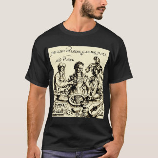 Camiseta O jogo infernal Salão de Ellesh & o penhor