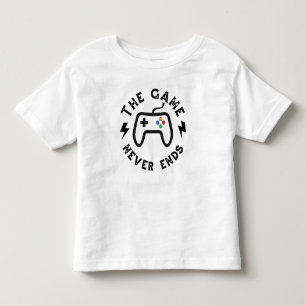Camiseta O jogo nunca acaba