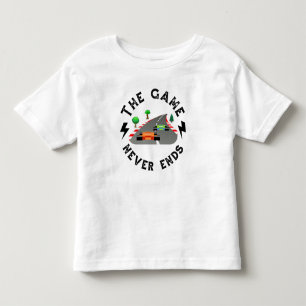 Camiseta O jogo nunca acaba