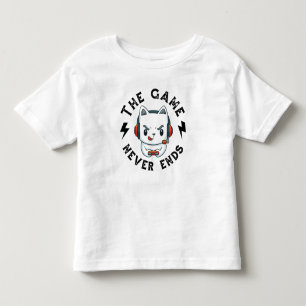 Camiseta O jogo nunca acaba