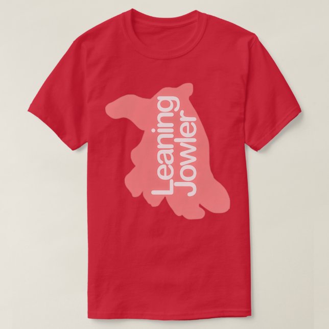 Camiseta O Jowler inclinante (Frente do Design)