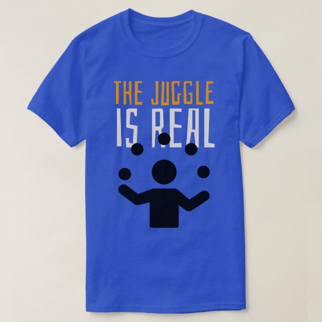 Camiseta O Juggle É Real (Frente do Design)