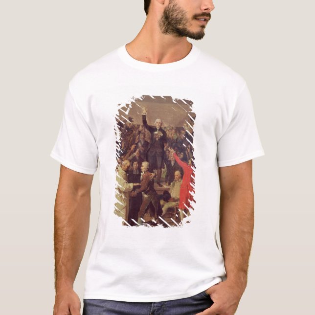 Camiseta O juramento do campo de ténis (Frente)