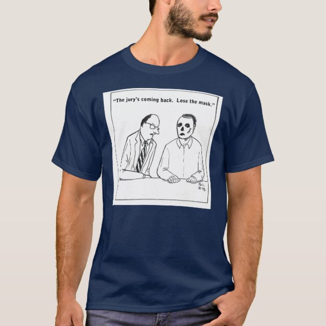 Camiseta O júri está voltando. (Frente)