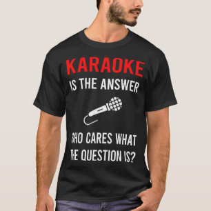 Camiseta O Karaokê da Resposta