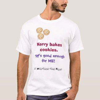 Camiseta O Kerry coze biscoitos