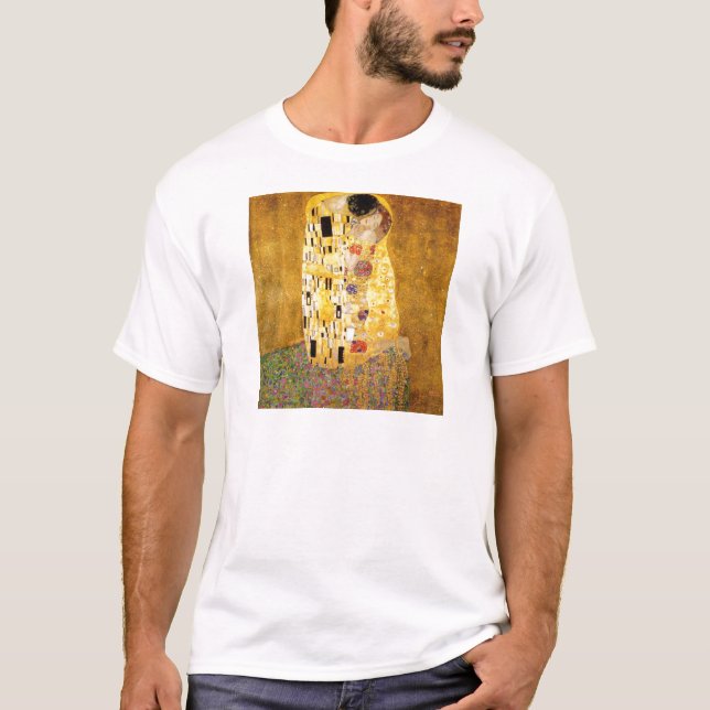 Camiseta O Kiss Gustav Klimt (Frente)