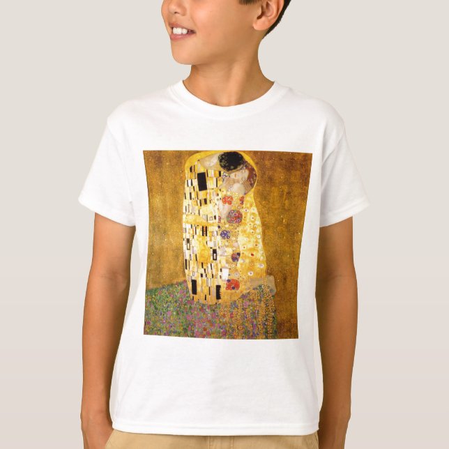 Camiseta O Kiss Gustav Klimt (Frente)