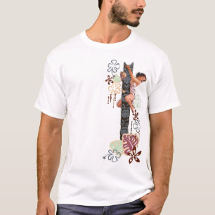 Camiseta O kitsch Bitsch: Acima de uma árvore de Tiki!