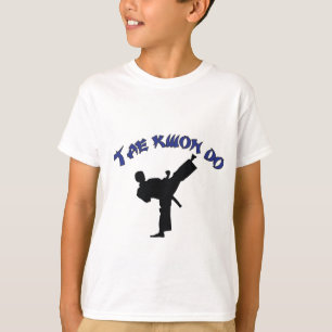 Camiseta O kwon de Tae - kwon de Tae faz o design da arte