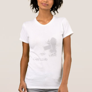 Camiseta O La de Cest Vie o T das meninas da cadeira