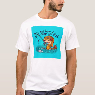 Camiseta O Lado Divertido da Pesca