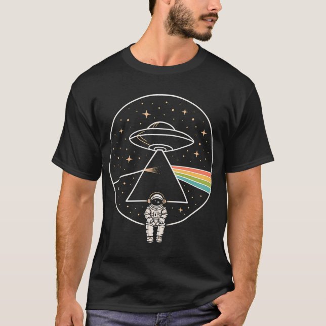 Camiseta O lado escuro do Universo (Frente)