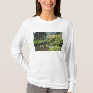 Camiseta O Lago da Caminhada com Ponte da Lua