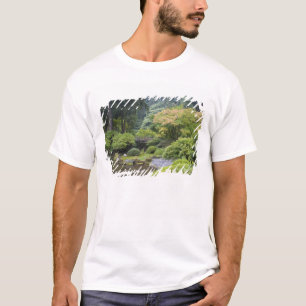Camiseta O Lago da Caminhada com Ponte da Lua