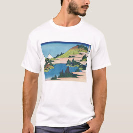 Camiseta O lago de Hakone em Sagami