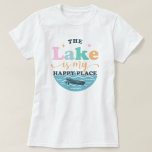 Camiseta O Lago é o meu Lugar Feliz