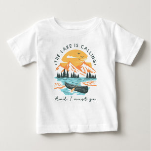 Camiseta O Lago Está Ligando E Eu Preciso Ir