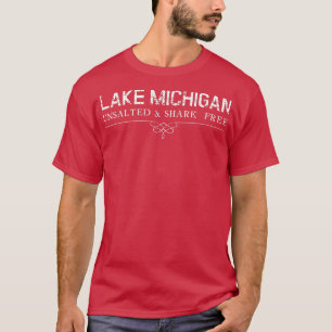Camiseta O lago Michigan sem sal com Excelente livre de tub