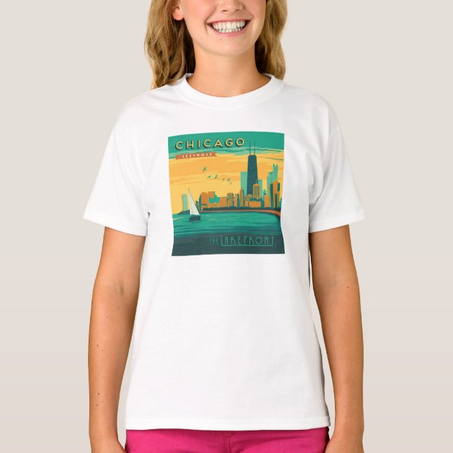 Camiseta O Lakefront | Chicago, Illinois (Frente)
